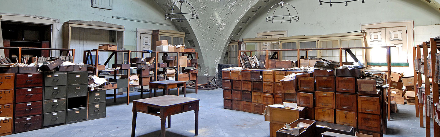 Girard College file room